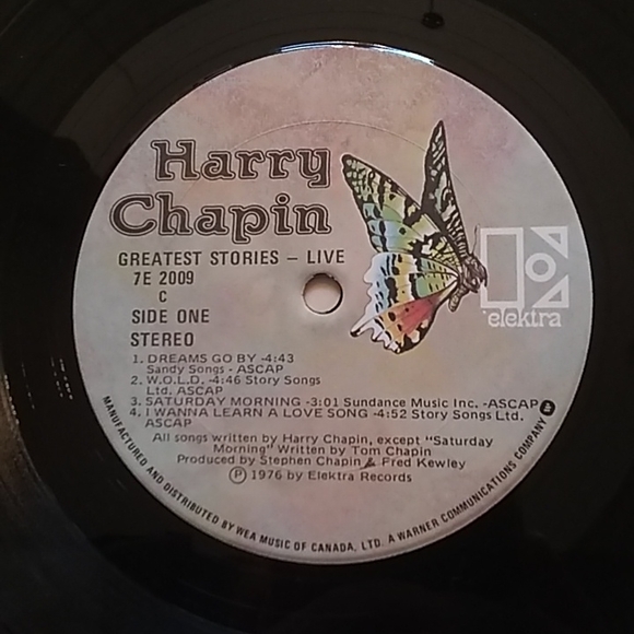 Harry Chapin - Greatest Stories Live - Picture 5 of 8